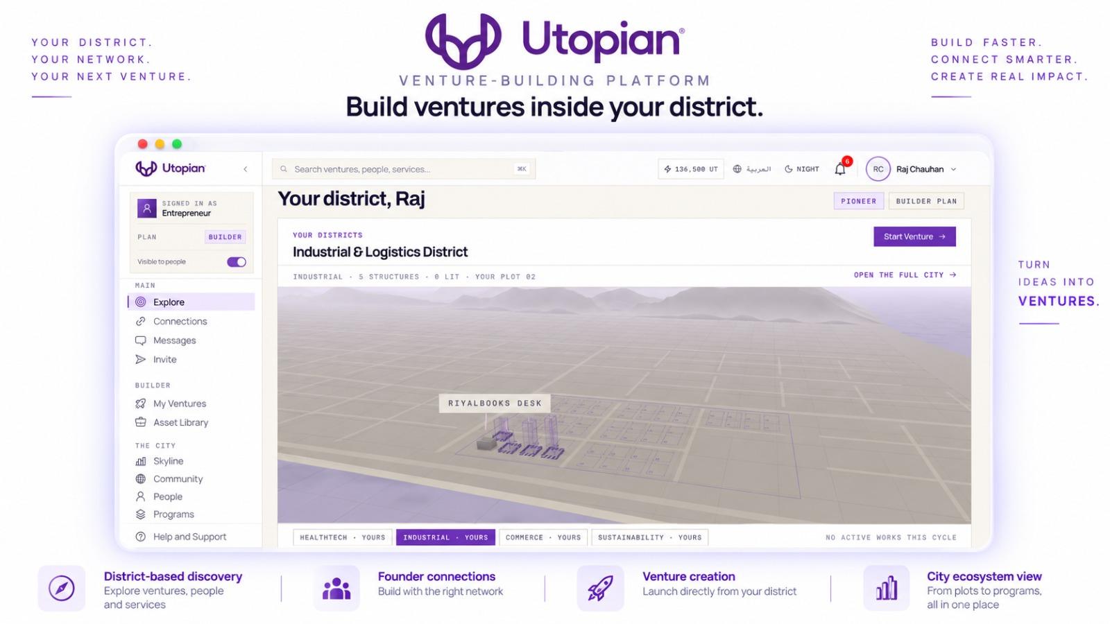 Utopian Platform UI